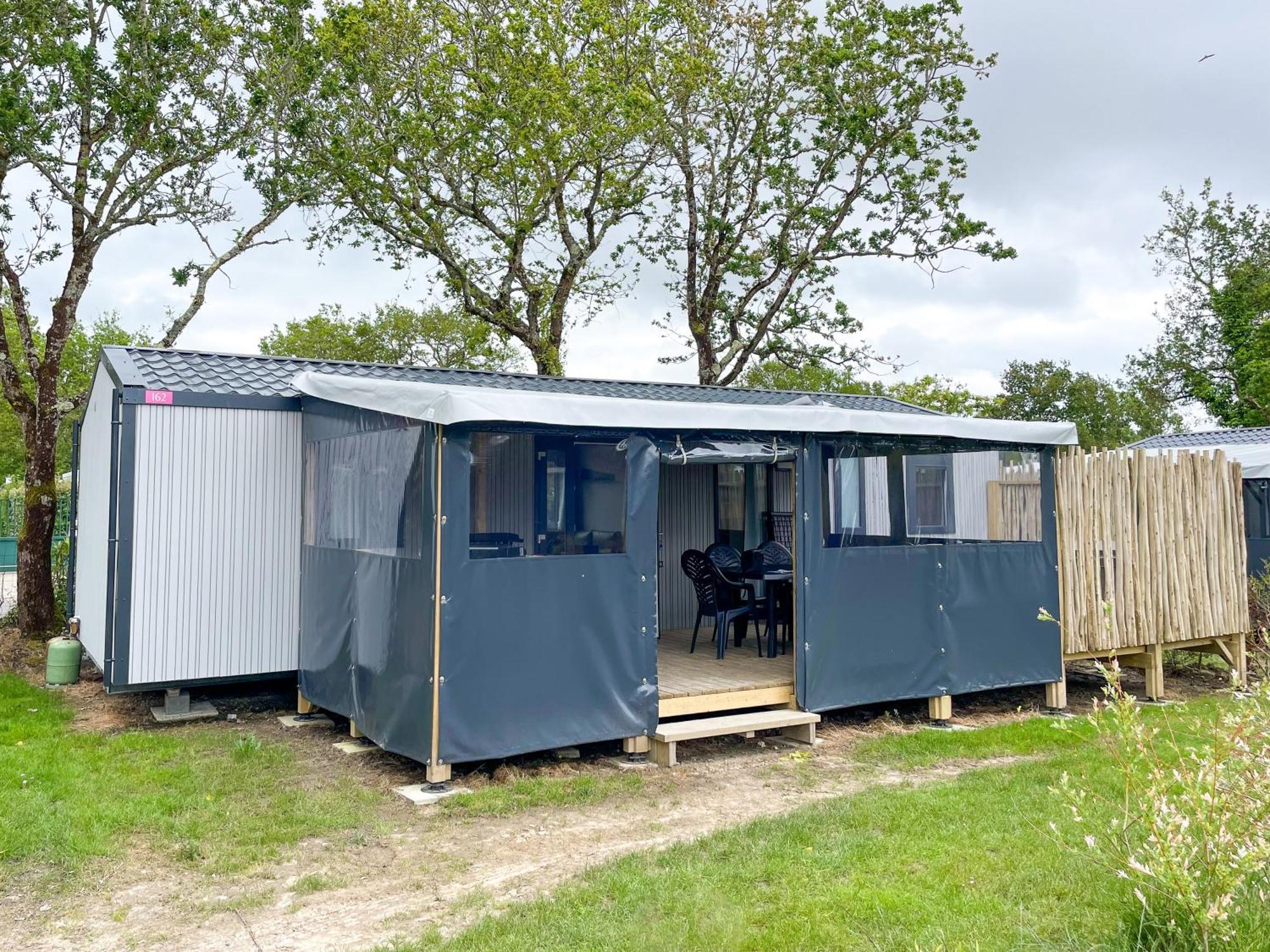 Camping Les Brillas Les Moutiers エクステリア 写真
